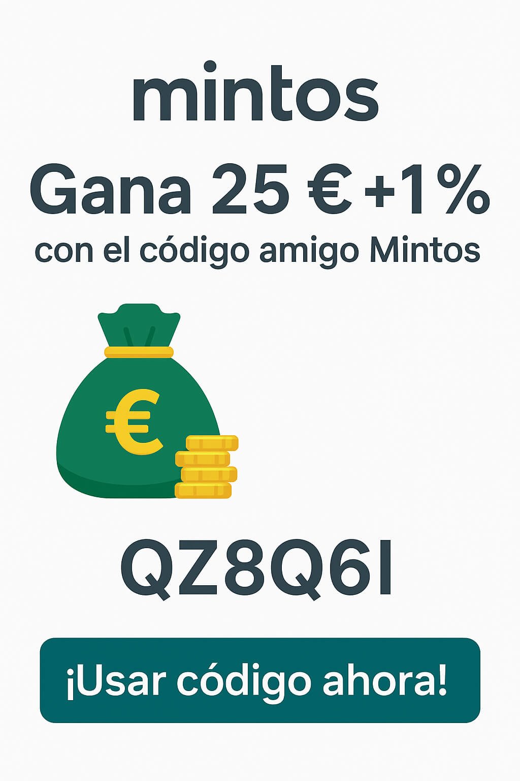 Activar Bono Mintos con Código QZ8Q6I